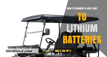 Upgrade Your Golf Cart: Lithium Battery Conversion Guide for Efficiency