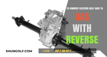 Convert Electric Golf Cart to Gas with Reverse: Step-by-Step Guide