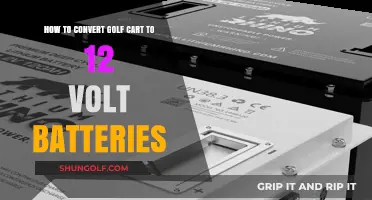 Upgrade Your Golf Cart: Simple 12-Volt Battery Conversion Guide