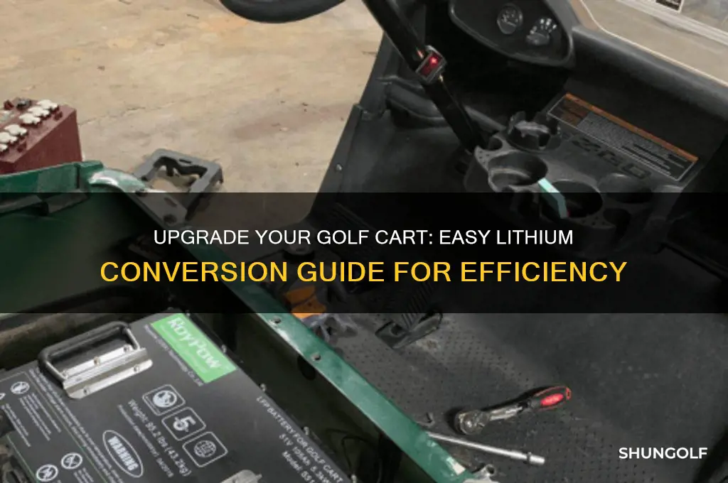 how to convert my golf car to lithium