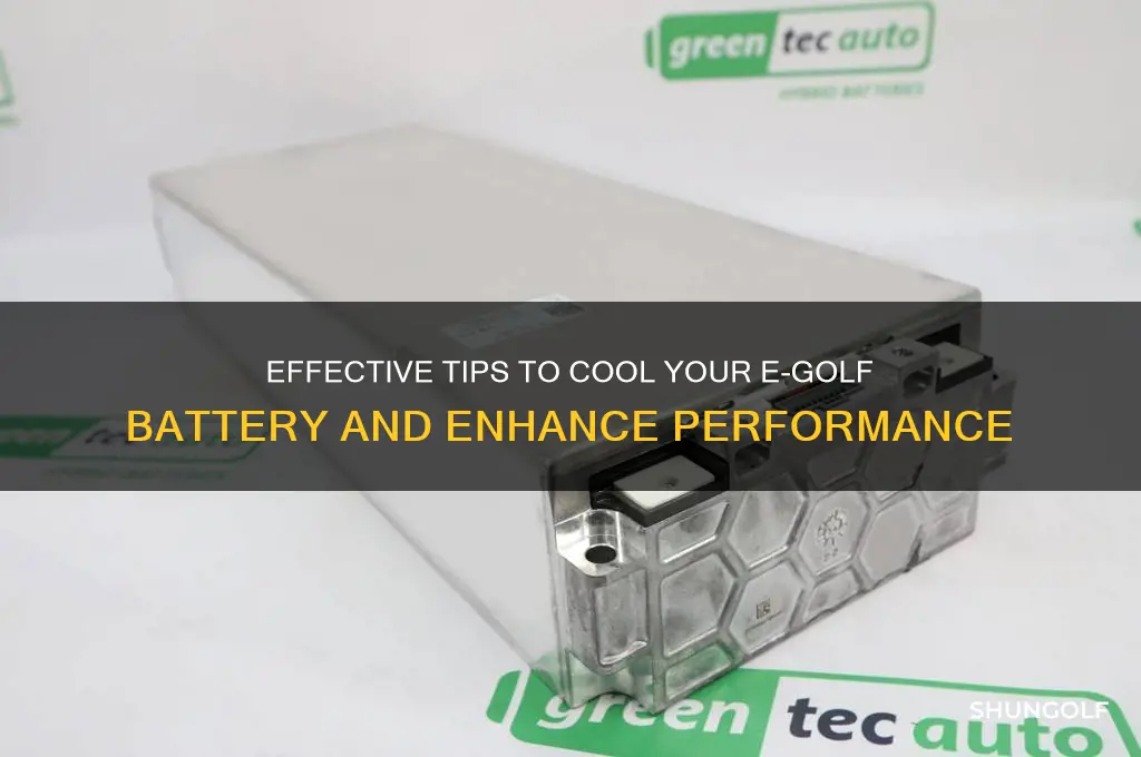 how to cool down my battery e golf