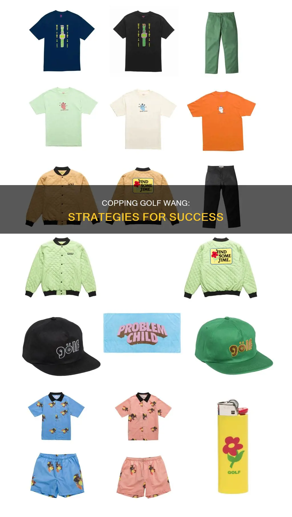 how to cop golf wang