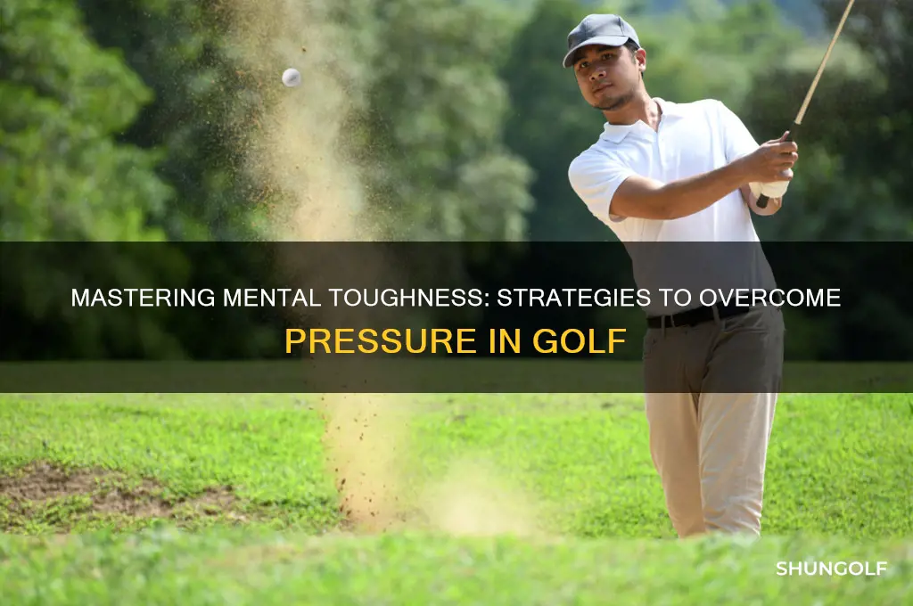 how to cope with pressure in golf