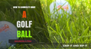 Mastering the Art of Driving a Golf Ball: A Comprehensive Guide