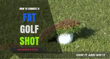 Mastering the Fix: Correcting a Fat Golf Shot