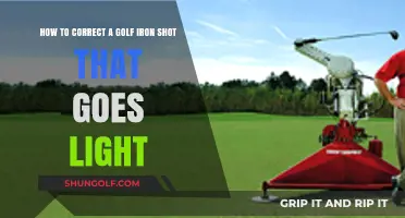 Mastering the Golf Iron Shot: Tips to Avoid Going Light