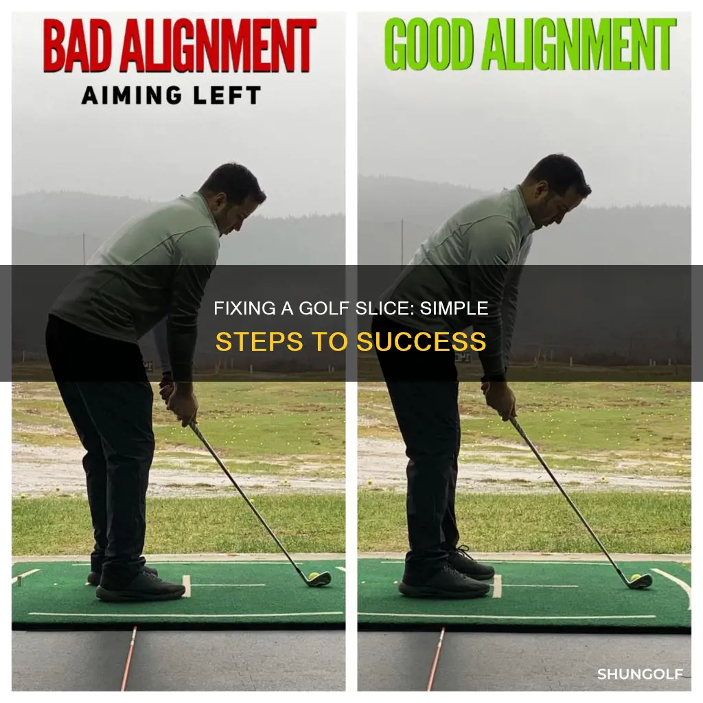 how to correct a golf slive