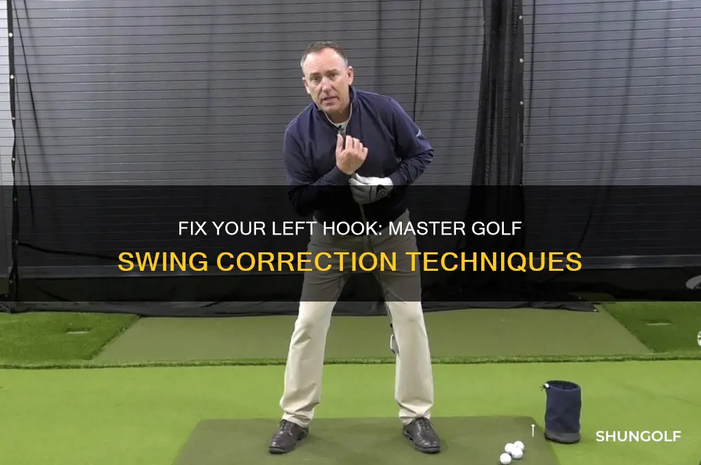 how to correct a left hook in golf