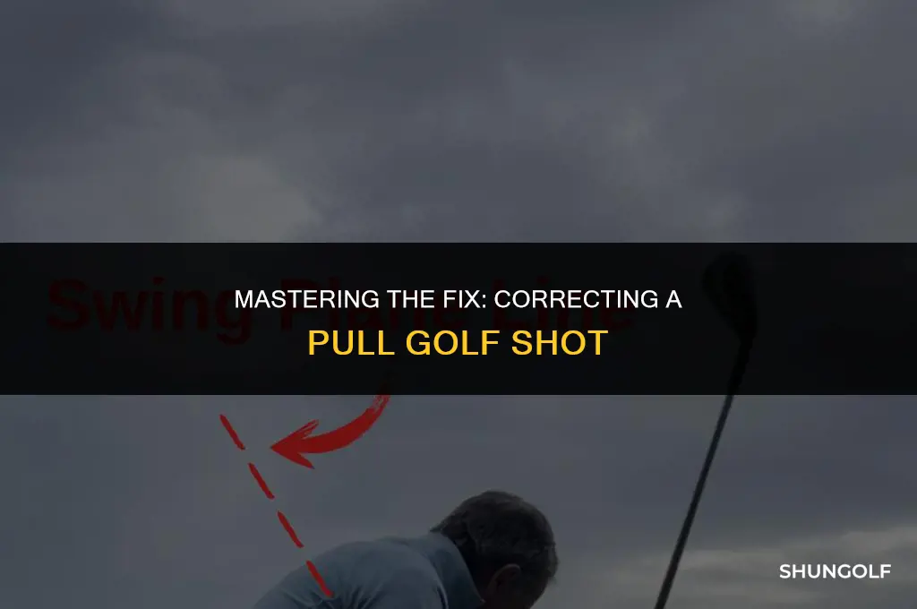 how to correct a pull golf shot