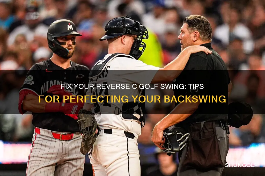 how to correct a reverse c in golf
