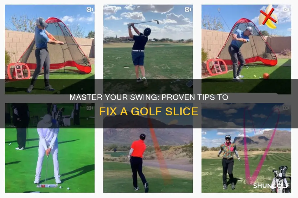 how to correct a slice in golf