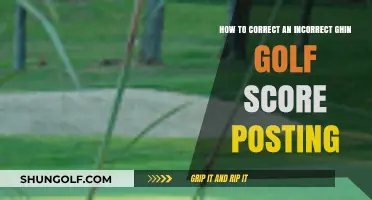 Fixing GHIN Golf Score Errors: A Step-by-Step Correction Guide