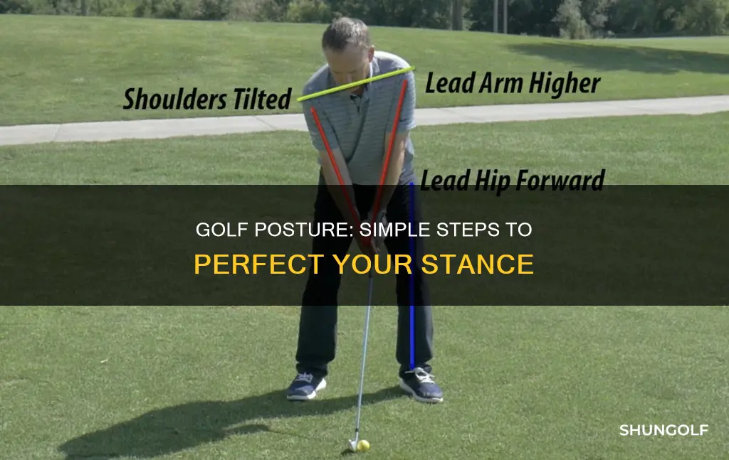 how to correct golf posture