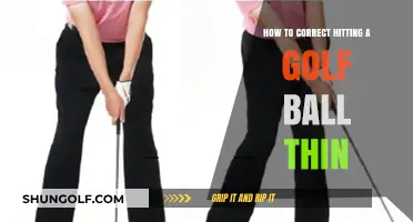 Mastering the Golf Swing: Correcting Thin Shots for Better Performance