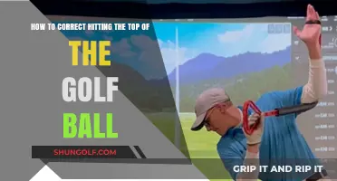 Master Your Swing: Tips to Avoid Hitting the Top of the Golf Ball