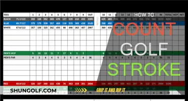 Golf Strokes: Counting and Improving Your Game