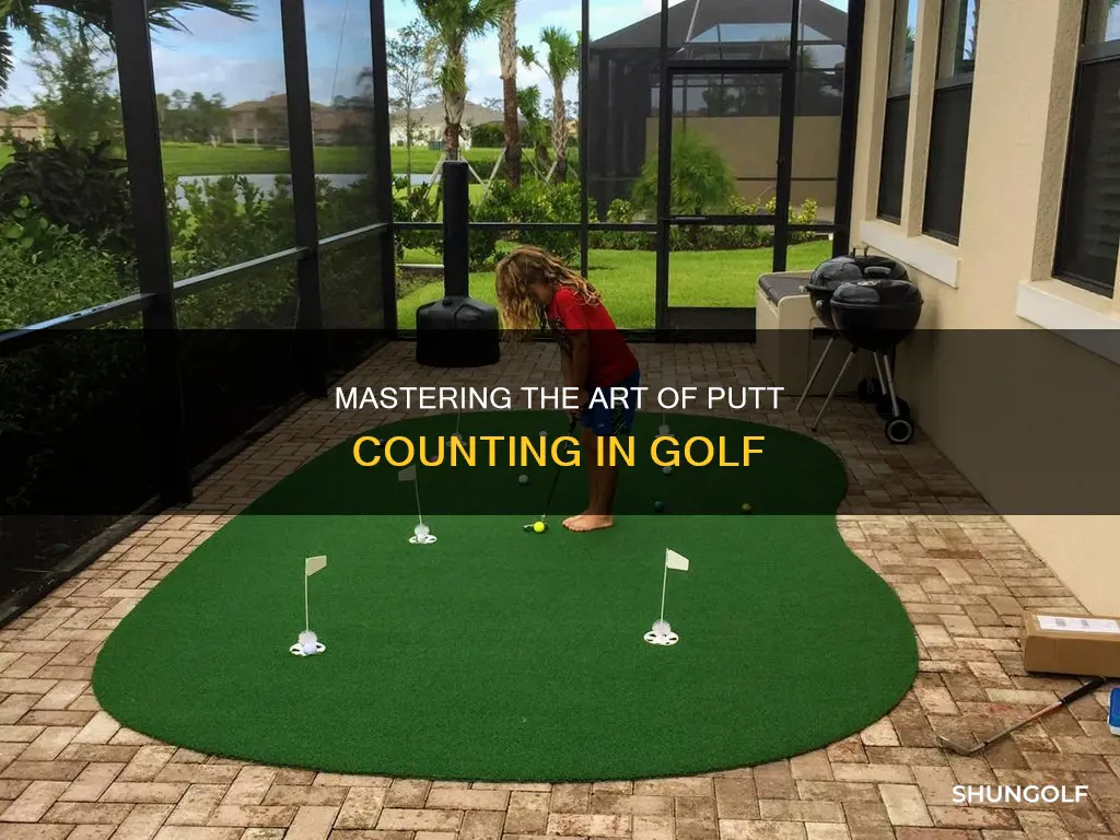 how to count putts in golf