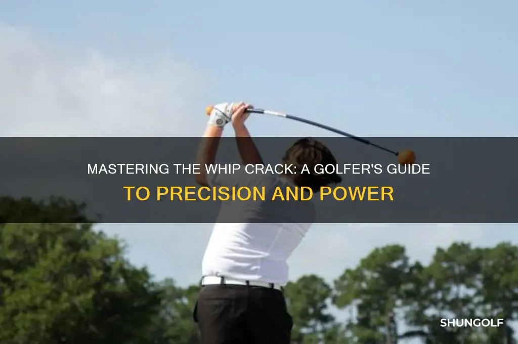 how to crack the whip with golf club