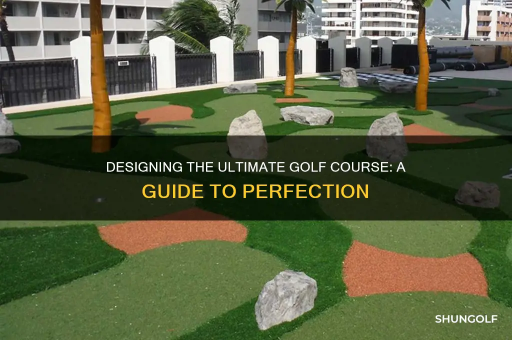 how to create a golf course for perfect golf