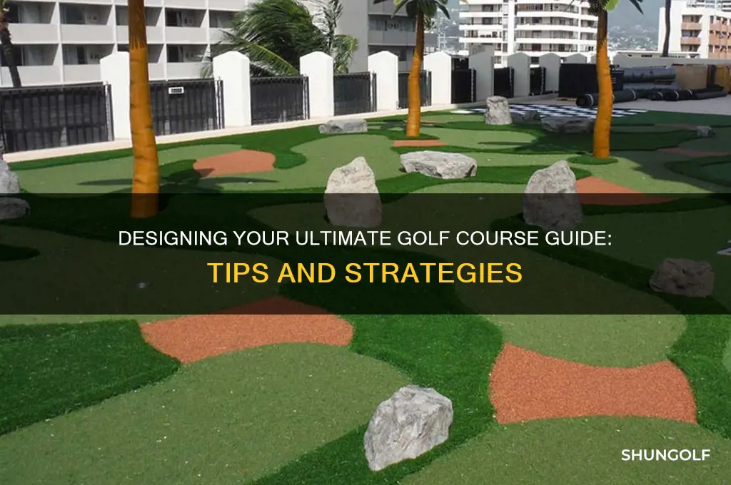 how to create a golf course guide