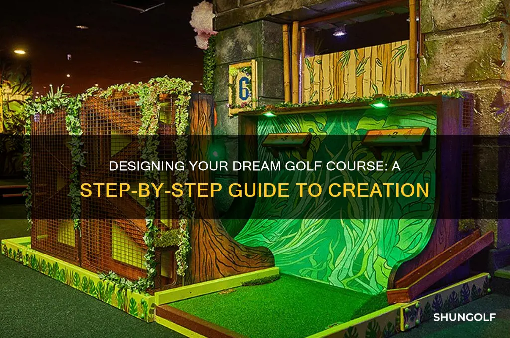 how to create a golf course