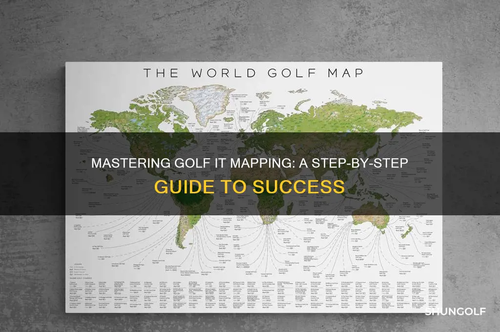 how to create a golf it map
