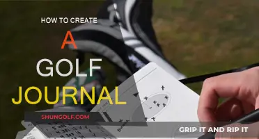 Creating a Golf Journal: Strategies for Improvement