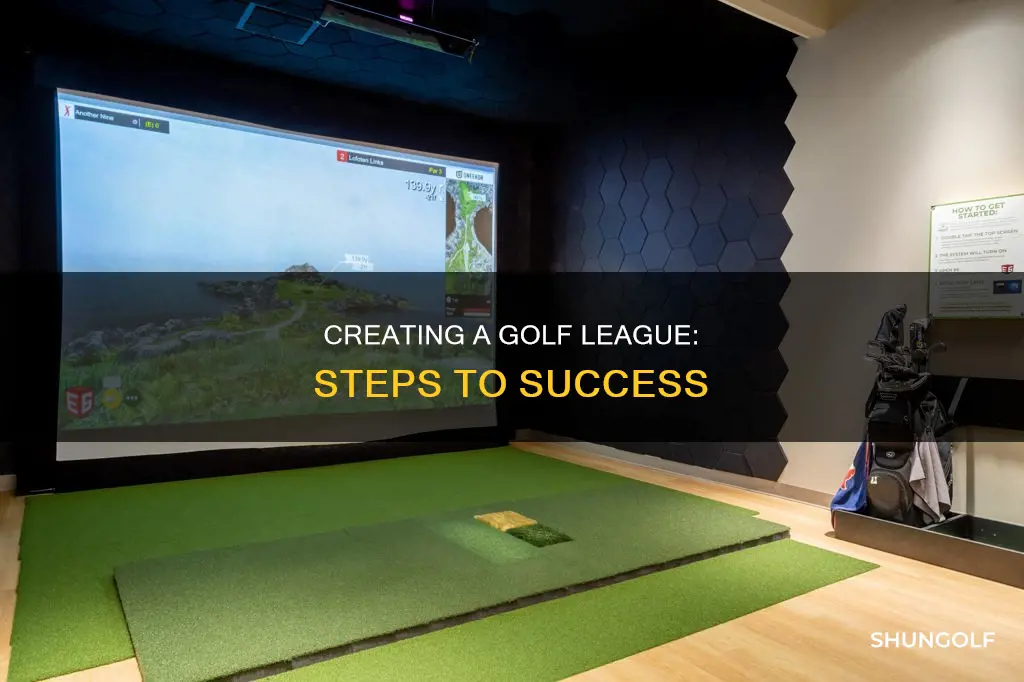 how to create a golf league