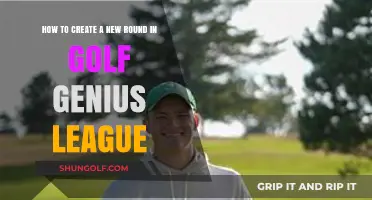 Mastering Golf Genius League: A Step-by-Step Guide to Creating New Rounds