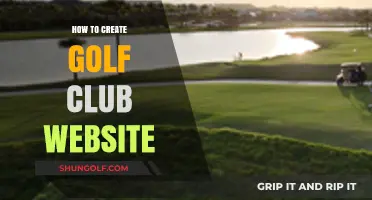 Designing a Winning Golf Club Website: A Step-by-Step Guide
