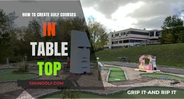 Designing Mini Golf Courses for Tabletop Gaming Fun