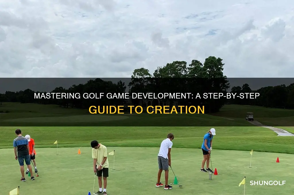 how to create golf game