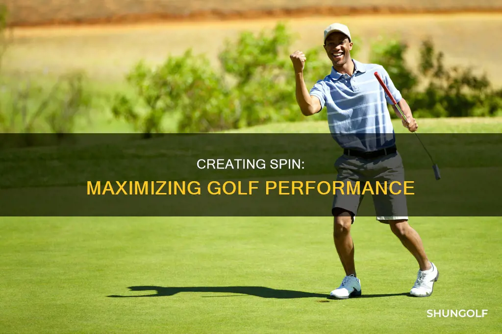 how to create more spin golf