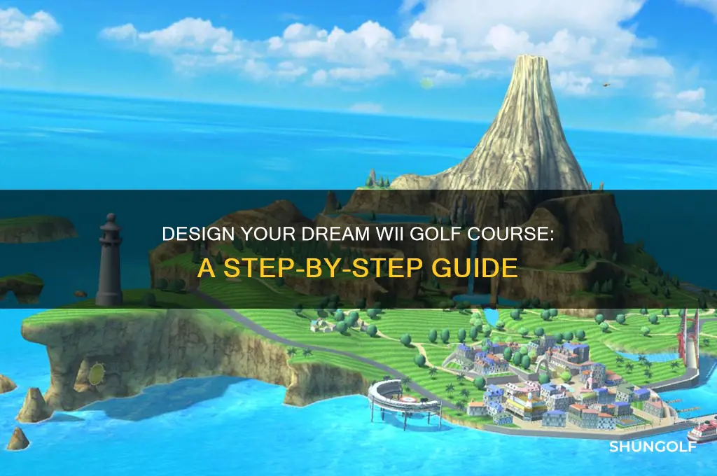how to create own wii golf course