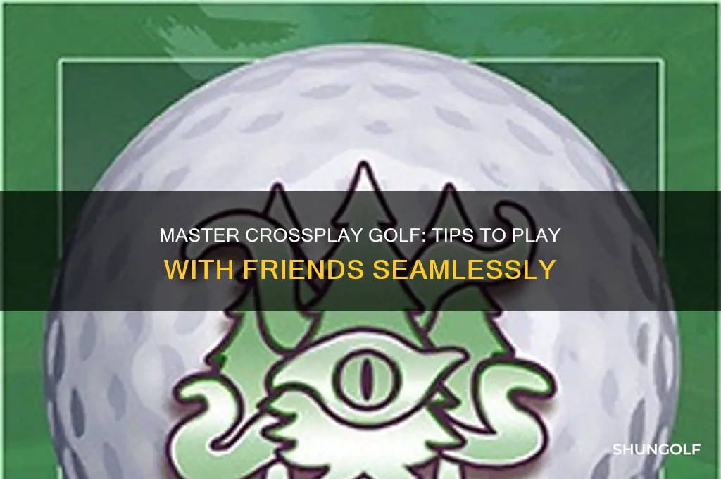 how to crossplay golf with your friends