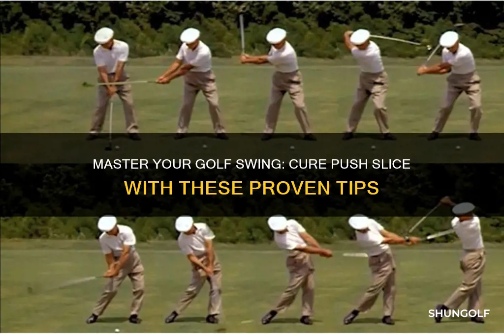 how to cure a push slice in golf
