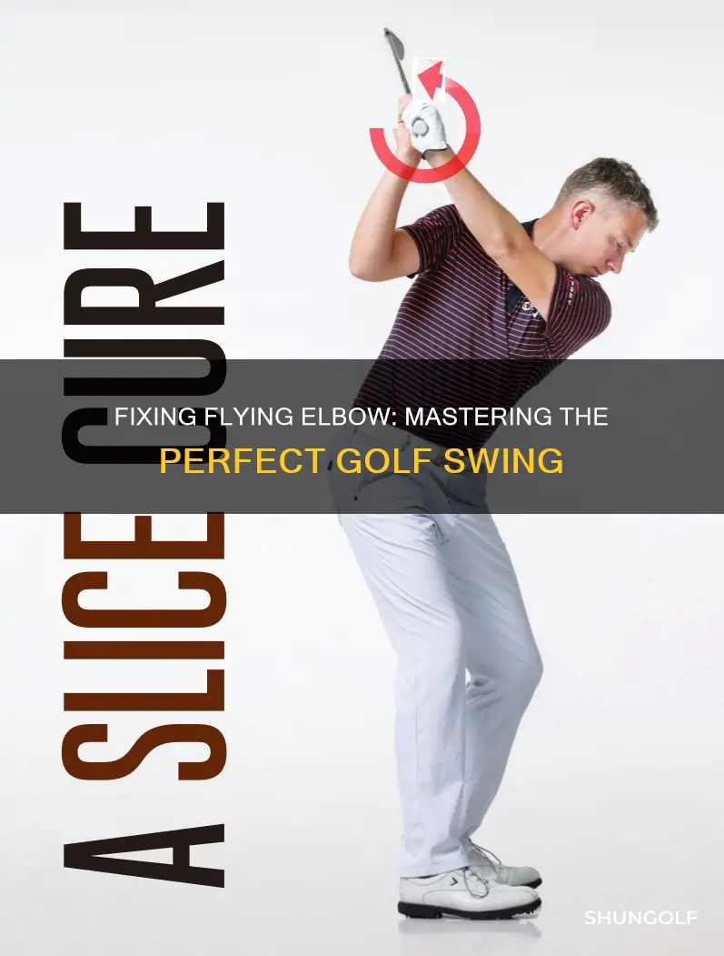 how to cure flying elbow golf