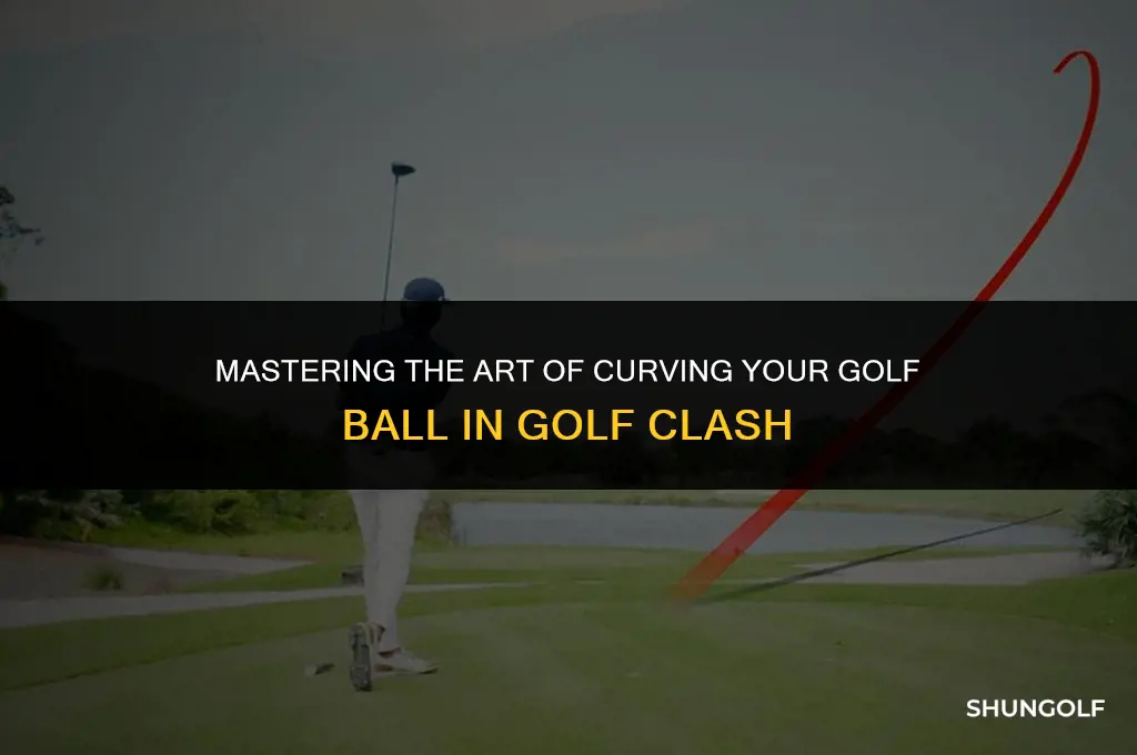 how to curve a ball in golf clash