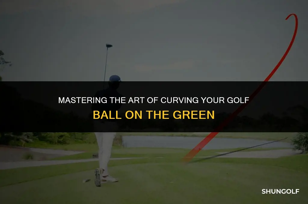 how to curve a golf ball putting