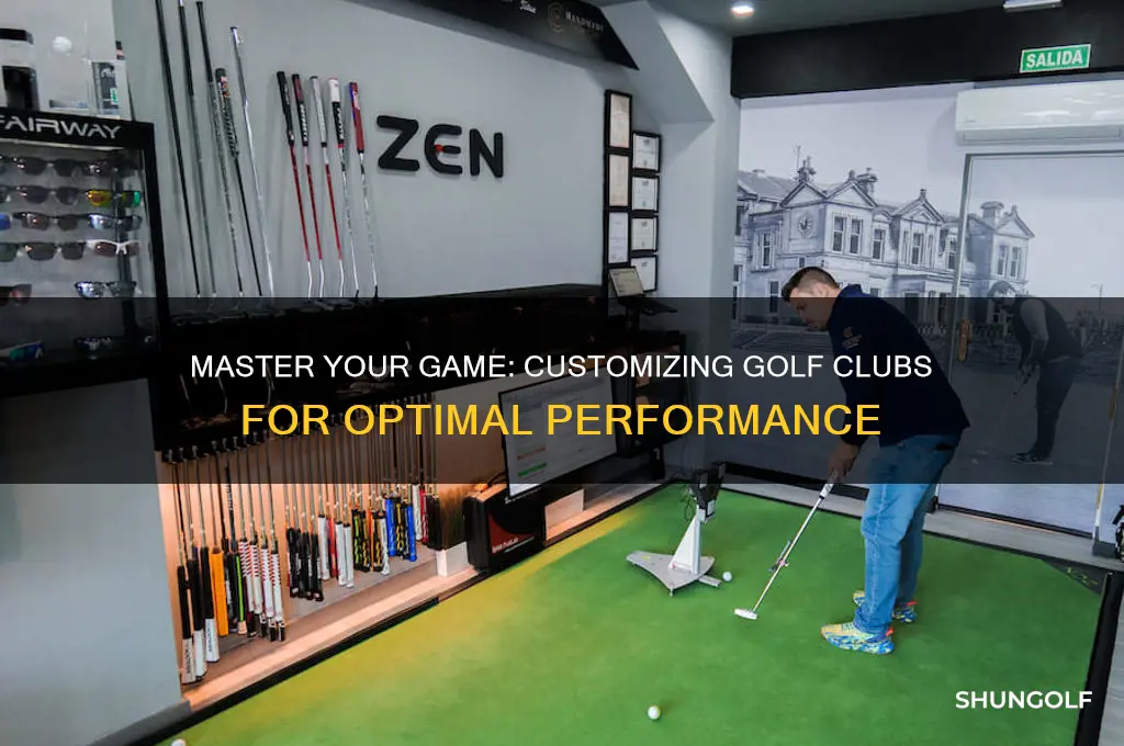 how to custom courses golf club