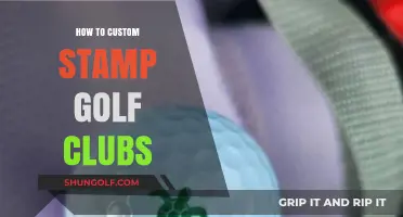 Master Custom Stamping: Personalize Your Golf Clubs with Unique Designs