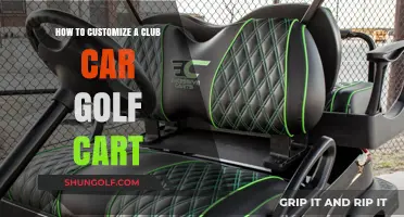 Personalize Your Ride: Creative Customization Tips for Club Car Golf Carts