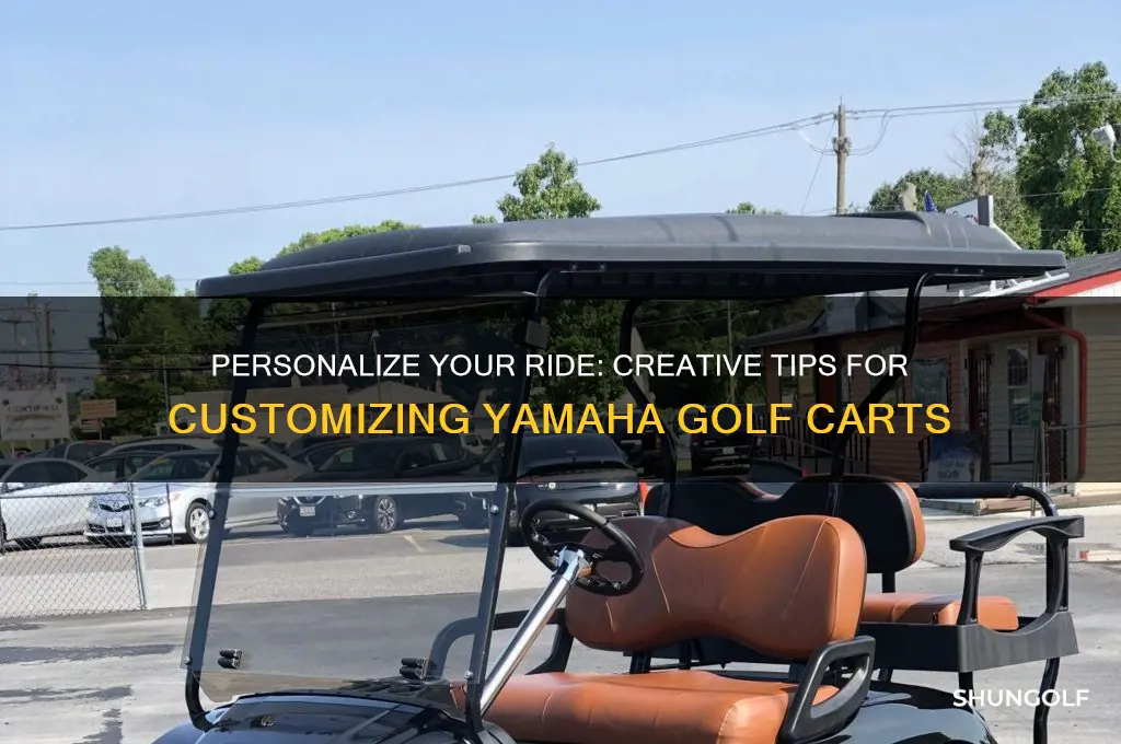 how to customize a yamaha golf cart