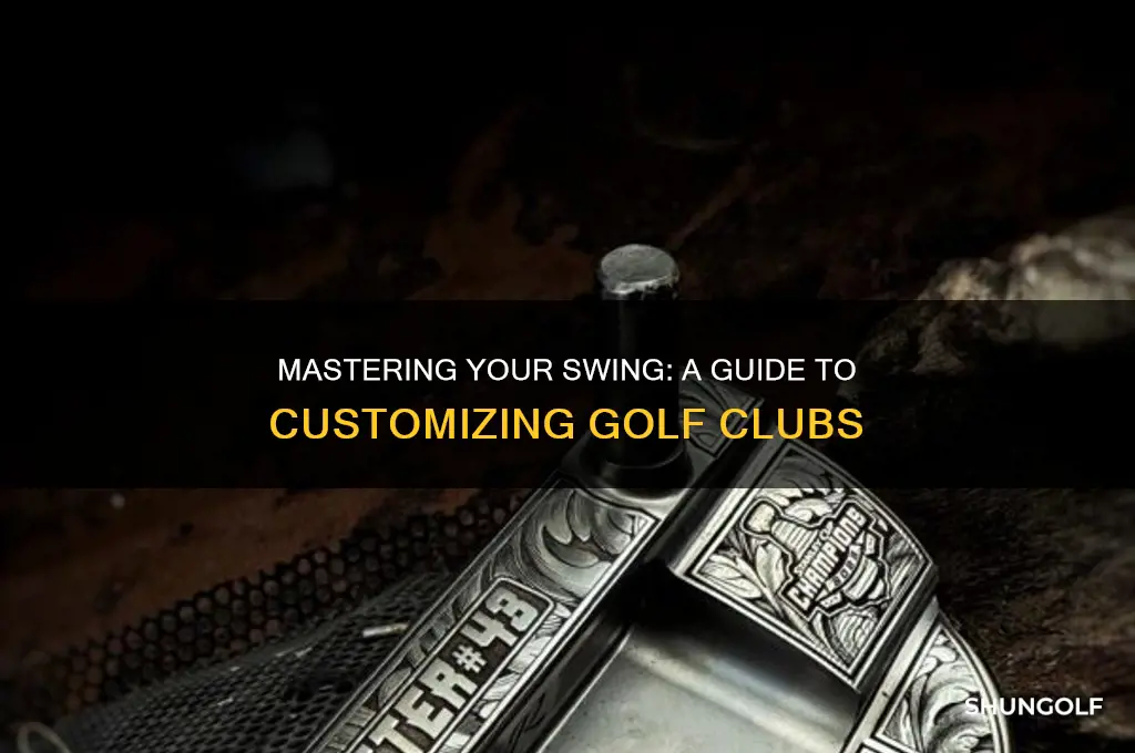 how to customize golf clubs
