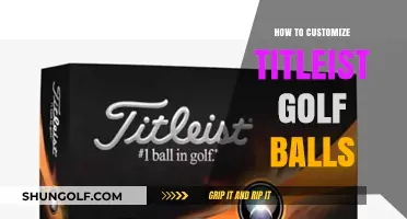 Personalize Your Game: A Guide to Customizing Titleist Golf Balls