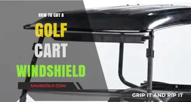 DIY Guide: Cutting a Golf Cart Windshield for a Perfect Fit