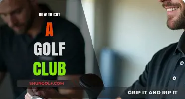 Mastering the Art: How to Cut a Golf Club Safely and Precisely