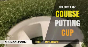 Mastering the Art of Cutting a Golf Course Putting Cup