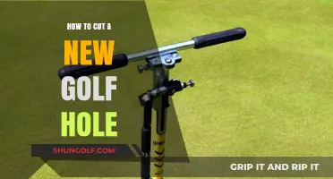 Mastering the Art of Cutting a Perfect New Golf Hole
