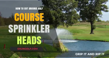 Mastering Golf Course Maintenance: Precision Cutting Around Sprinkler Heads